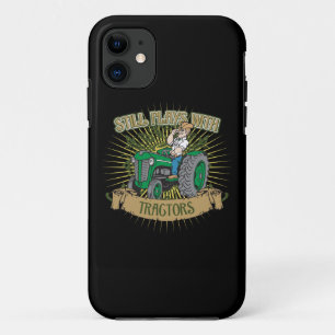 Still Plays With Green Tractors Case-Mate iPhone Case