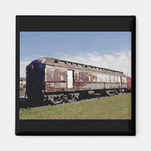 Still Plays With Trains Magnet
