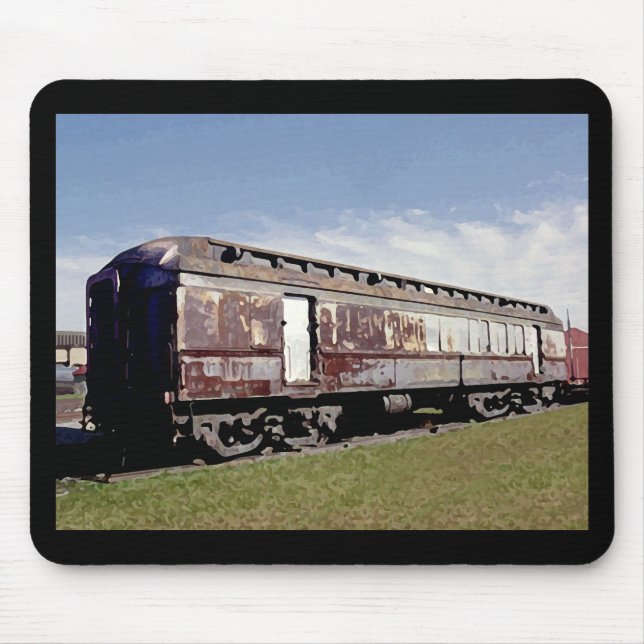 Still Plays With Trains Mouse Pad (Front)