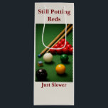 Still Potting Reds Just Slower Funny Snooker Wine  Gift Bag<br><div class="desc">For the man who still lines up the perfect shot… just at a slightly gentler pace. This humorous snooker-themed wine bag features a classic table scene with bold red balls and cue, paired with the cheeky message: “Still Potting Reds… Just Slower.” A brilliant birthday gift for snooker lovers, pool hall...</div>