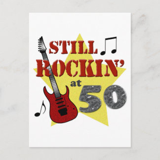 Still Rockin' At 50 Postcard