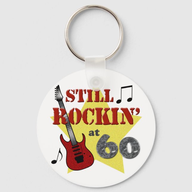 Still Rockin' At 60 Key Ring (Front)