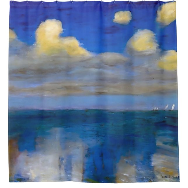 Still Sea | Emil Nolde | Shower Curtain (Front)