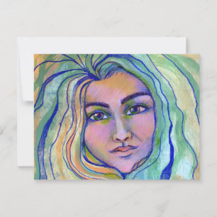 Still Seas Goddess Postcard