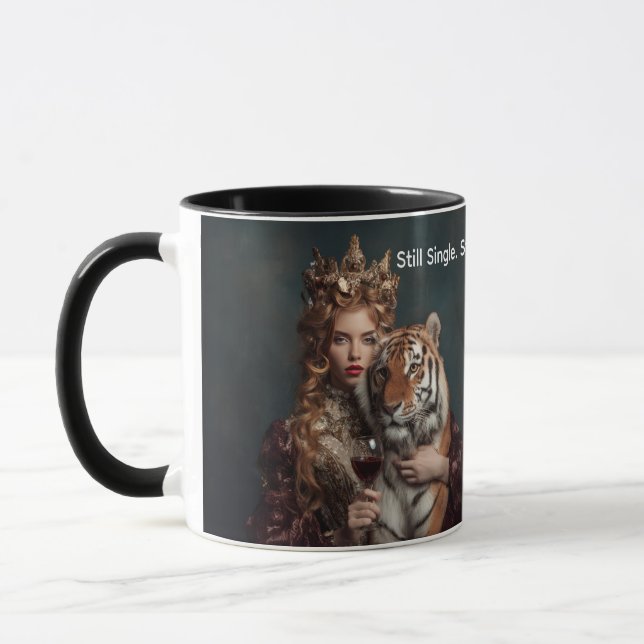 Still Single Not Settling Mug – Funny Empowering C (Left)