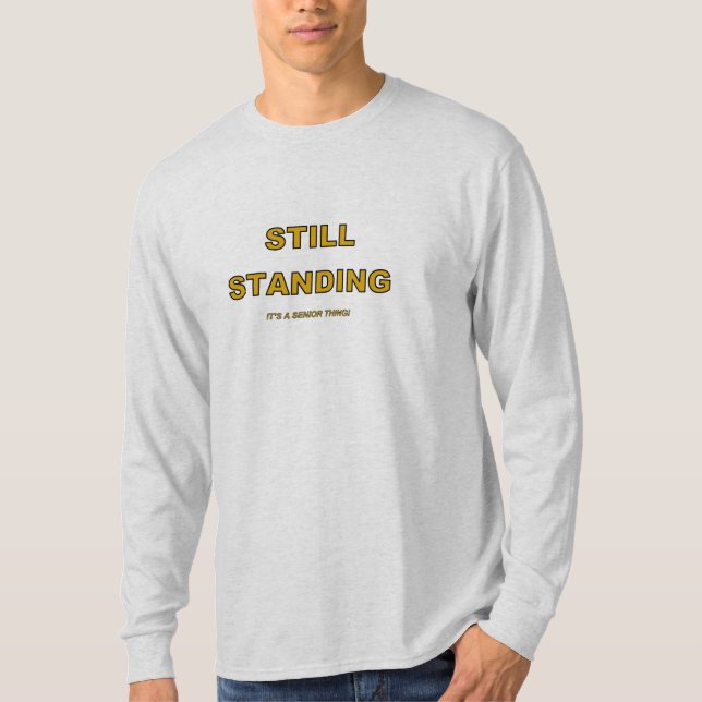 STILL STANDING Men's long sleeve t-shirt (Front)