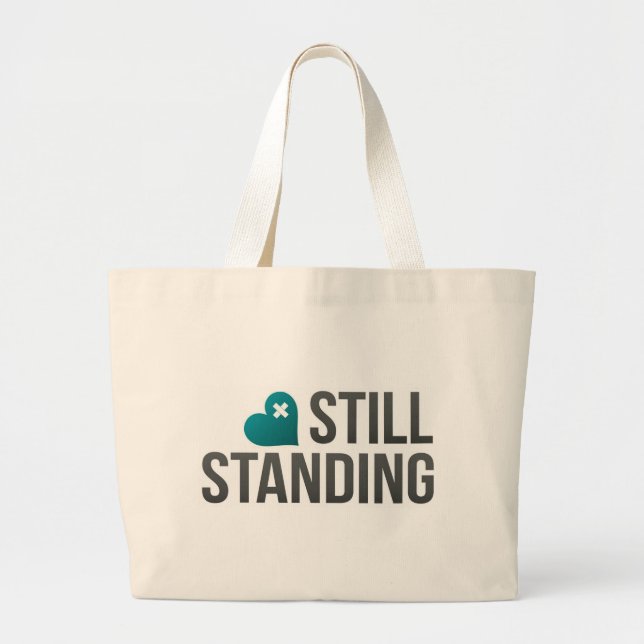 Still Standing Merchandise Large Tote Bag (Front)