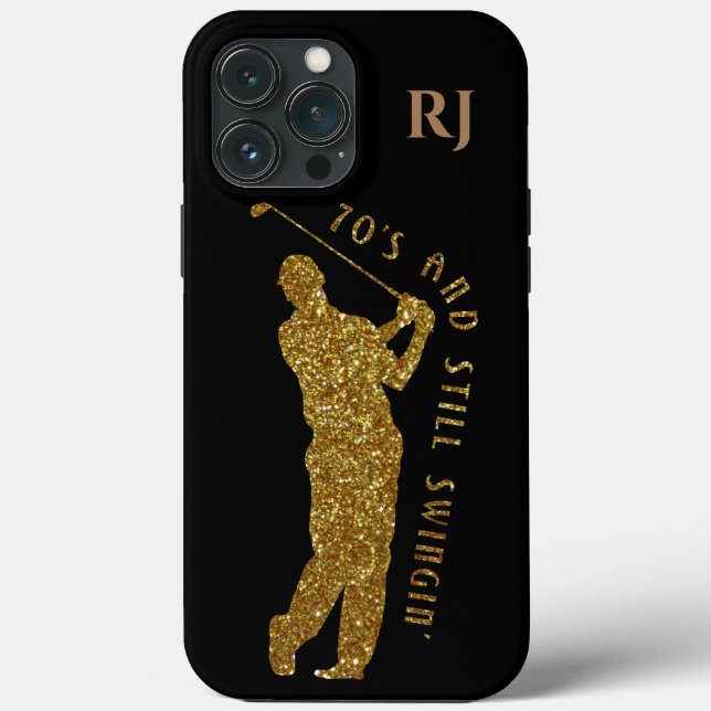 Still Swingin' Golfers 70 To 79 Case-Mate iPhone Case (Back)