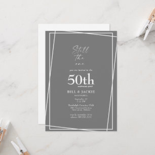 Still The One 50th Anniversary Party Invitation