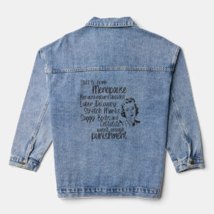 Still To Come Menopause Denim Jacket
