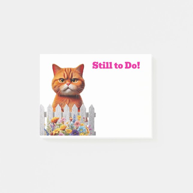 Still to do - Reminder  Post-it Notes (Front)