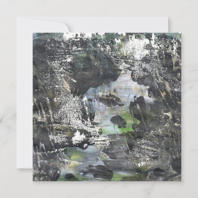 Still Water Between Trees gelprint (Front)