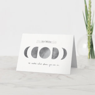 Still Whole Moon Phases Card