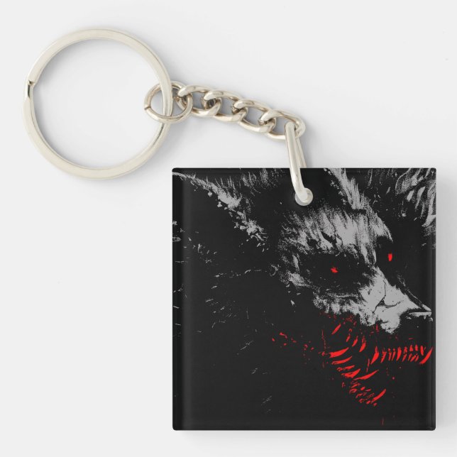 STILLNESS | Acrylic Keychain (Front)