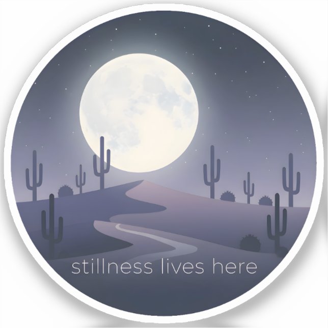 Stillness Lives Here (Front)