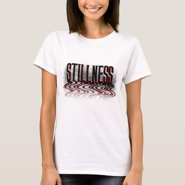 STILLNESS | Melancholy x Typography T-Shirt (Front)