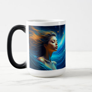 Stillness Speaks   Meditation Celestial Art Magic Mug