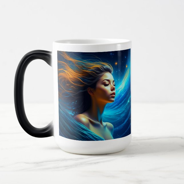 Stillness Speaks | Meditation Celestial Art Magic Mug (Left)