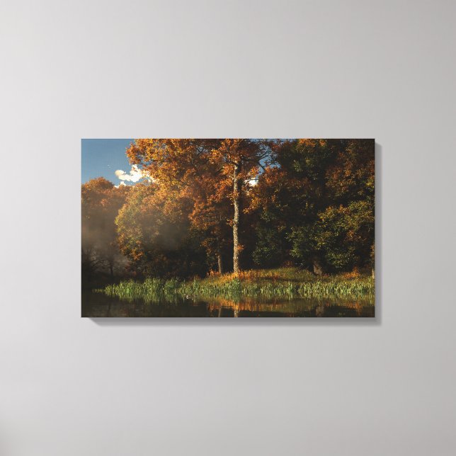 Stillwater (Autumn) Canvas Print (Front)