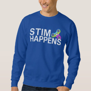 Stim Fidget Spinner Stimming Sweatshirt