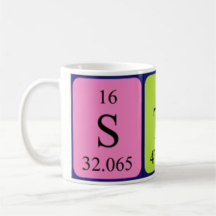 Stine periodic table name mug