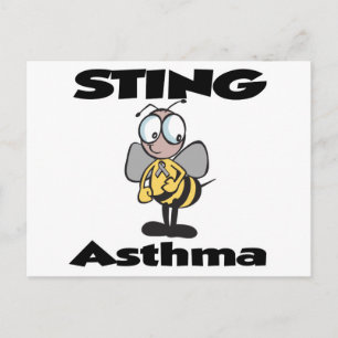 STING Asthma Postcard
