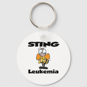 STING Leukaemia (orange) Key Ring