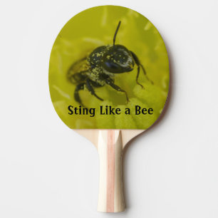 Sting like a bee - Funny Paddle with text
