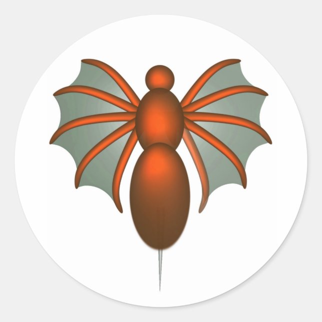 Stinger Classic Round Sticker (Front)
