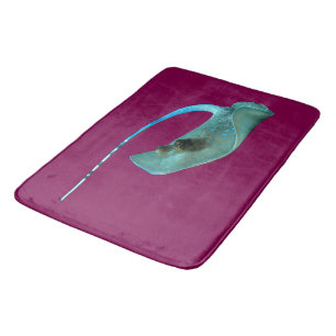 Stingray - Abstract Design - Cut out of a photo Bath Mat