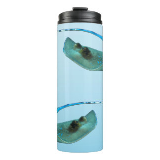 Stingray - Abstract Design - Cut out of a photo |  Thermal Tumbler