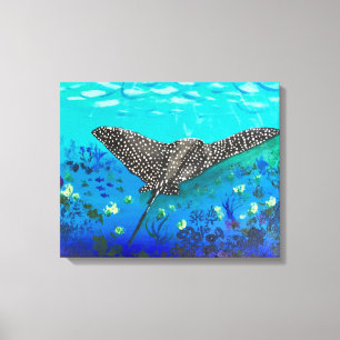 Stingray Canvas Print