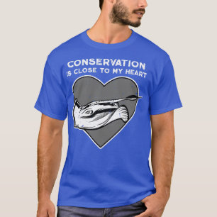 Stingray Conservation Heart T-Shirt