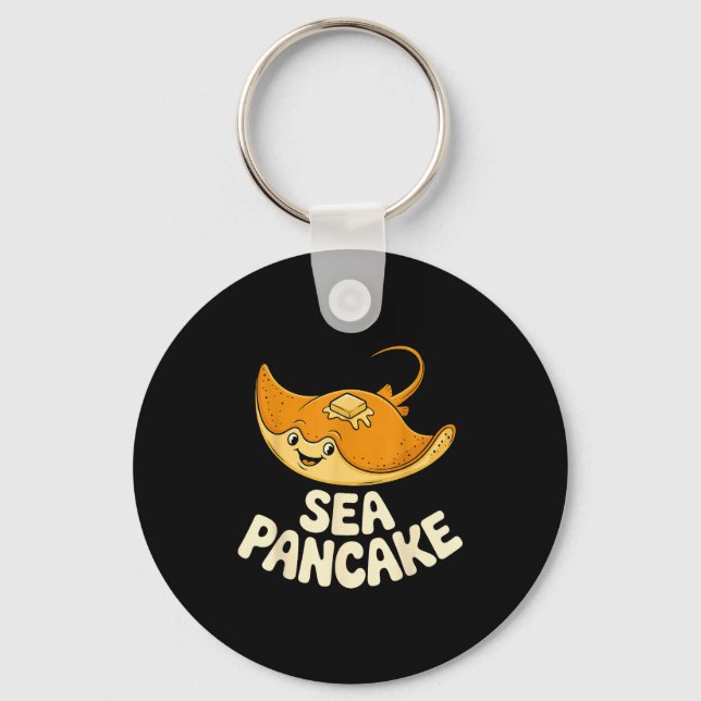 Stingray Design For Men Women Kids Fish Sting Ray  Key Ring (Front)