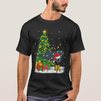 Stingray Fish Lover Family Matching Santa Stingray T-Shirt