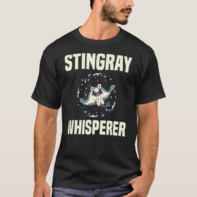 Stingray Manta Ray Ocean_3 T-Shirt (Front)