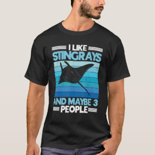 Stingray Manta Ray Sea Life Animal Ocean Creature  T-Shirt