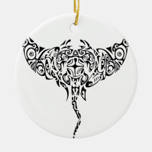 STINGRAY of AOTEAROA new zealand Ceramic Tree Decoration