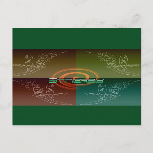 Stingray Postcard (Front)