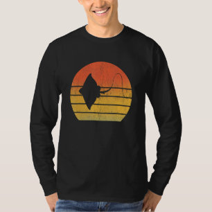 Stingray Retro Vintage 60s 70s Sunset Wild Animal T-Shirt