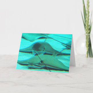 Stingrays on Ocean Floor Greeting Card