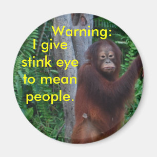 Stink Eye buttons Magnet
