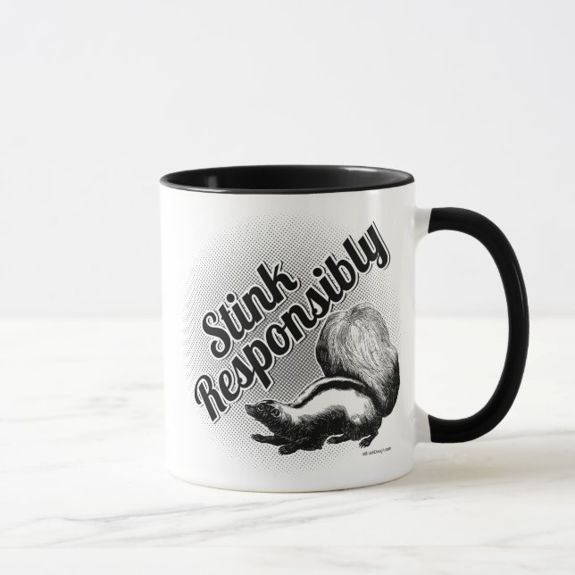 Stink Responsibly Mug (Right)