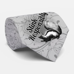 Stink Responsibly Neck Tie