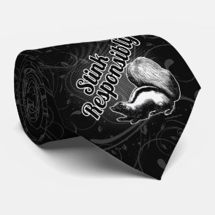 Stink Responsibly Tie