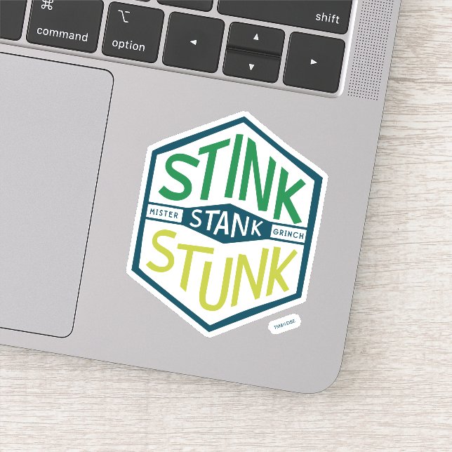 Stink Stank Stunk Badge (Detail)