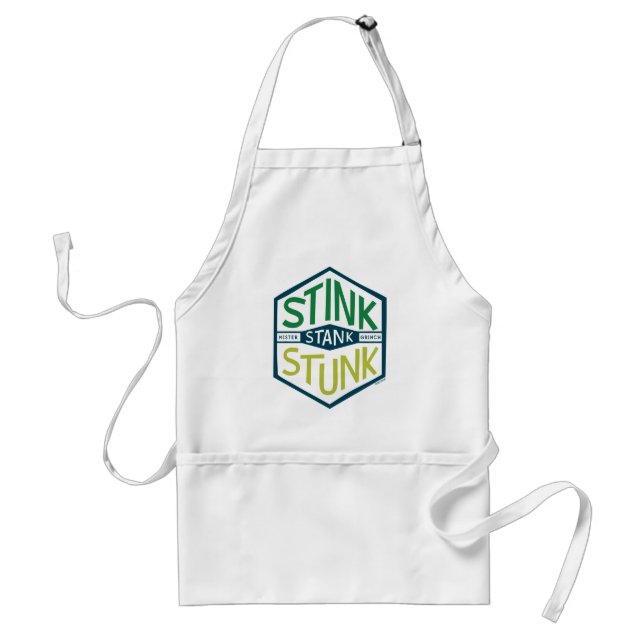 Stink Stank Stunk Badge Standard Apron (Front)