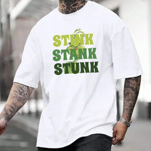 Stink Stank Stunk Grinch Christmas  T-Shirt