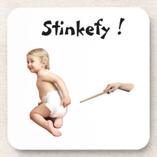 Stinkefy !-cork coaster
