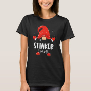 Stinker Gnome Matching Family Group Christmas Paja T-Shirt